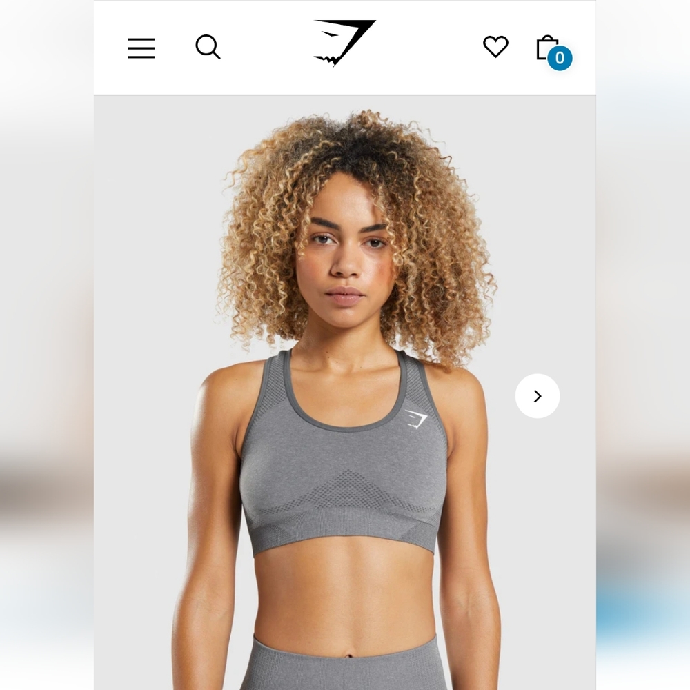 GymShark Vital Seamless Sports Bra